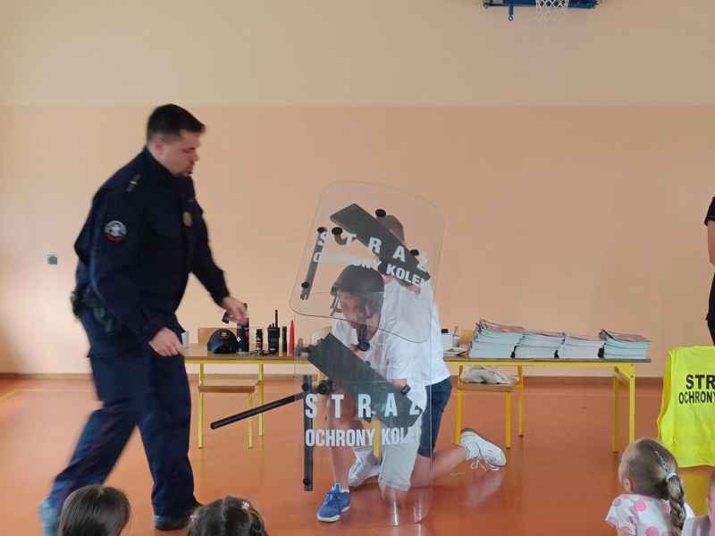 Spotkanie ze Strażą Ochrony Kolei (SOK)